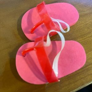 American Girl Julie’s flip flops